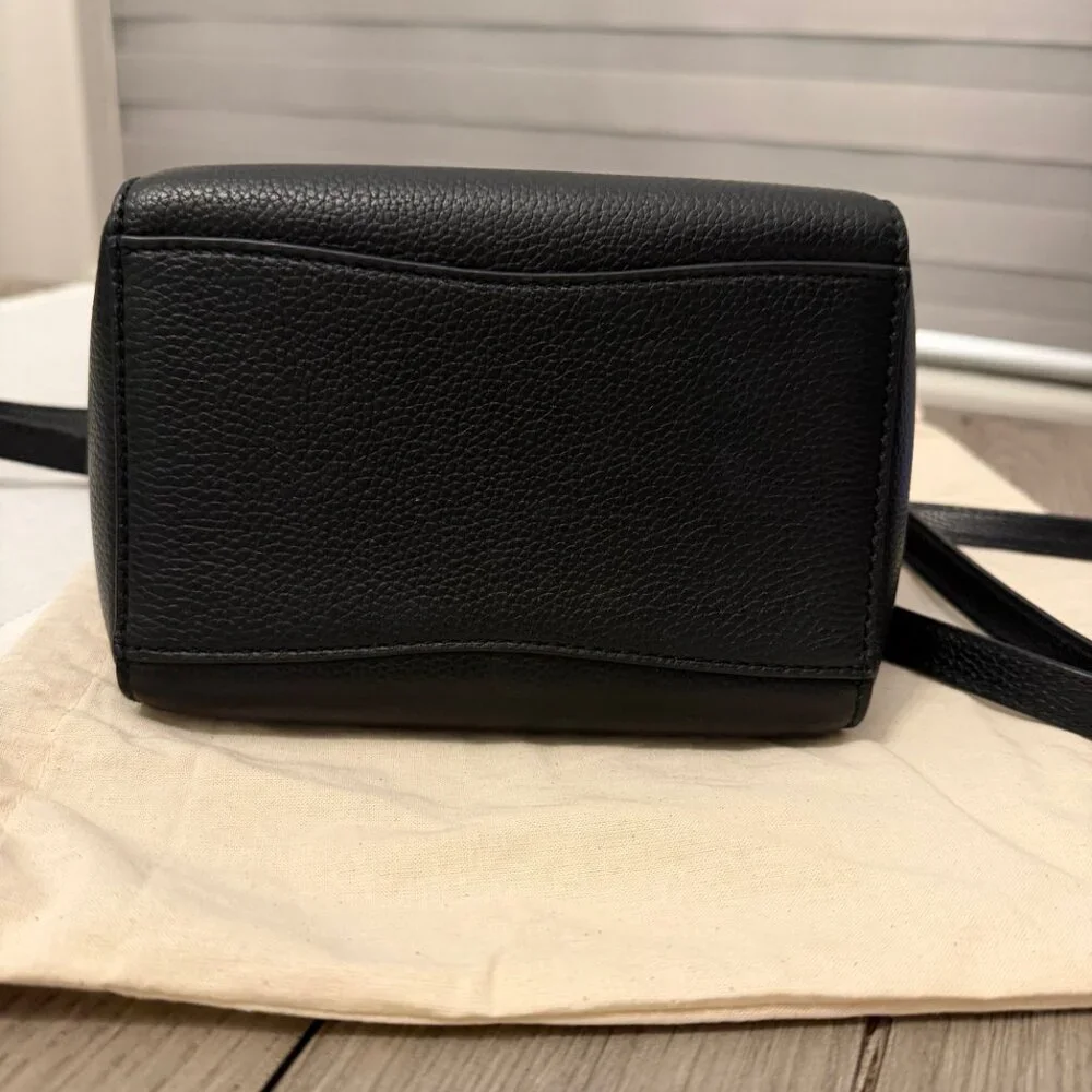 Tory Burch Black Crossbody Bag with Gold Accents - Picture 4 of 6